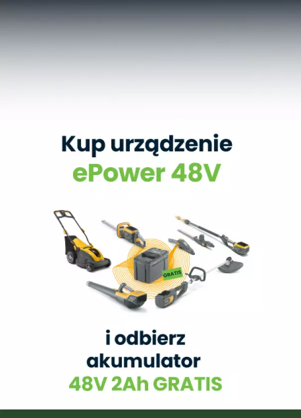 Zyskaj dodatkową moc Akumulator E 420 GRATIS!
