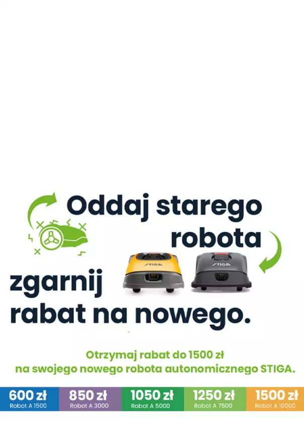 Promocja! Wymiana robota
