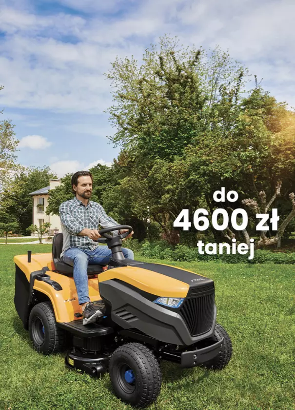 Traktory akumulatorowe do 4600 zł taniej